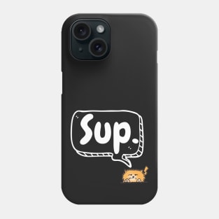 SUP | White Text Phone Case