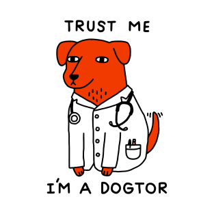 Im A Dogtor Funny Dog Graphic T-Shirt
