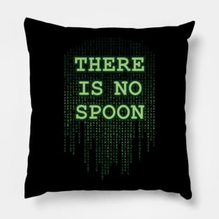 There Is No Spoon Pillow