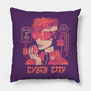 Cyber City Pillow