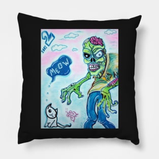 My Pet Zombie 2 - Here Kitty Kitty Pillow