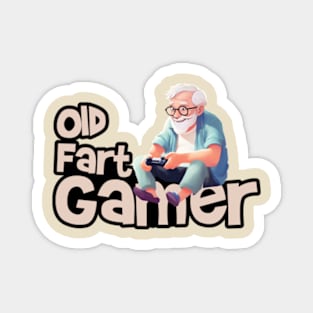 Old Fart Gamer Magnet