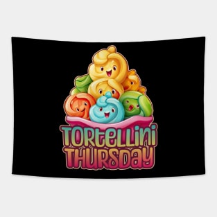 Tortellini Thursday Foodie Design Tapestry