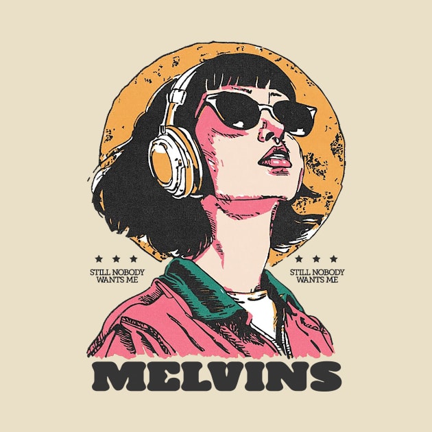 melvins by Ahan Drawing Vintage