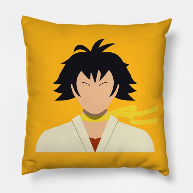 Makoto Vector Pillow by MagicFlounder