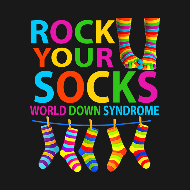 World Down Syndrome Day , Rock Your Socks Awareness by Luna The Luminary