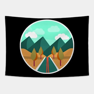 Summer Landscape Forest Tapestry