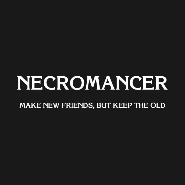 Disover D&D: Necromancer - Dungeons And Dragons - T-Shirt