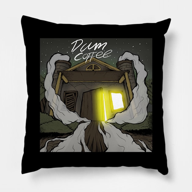 DAM COFFEE Pillow by jenniferbenitez