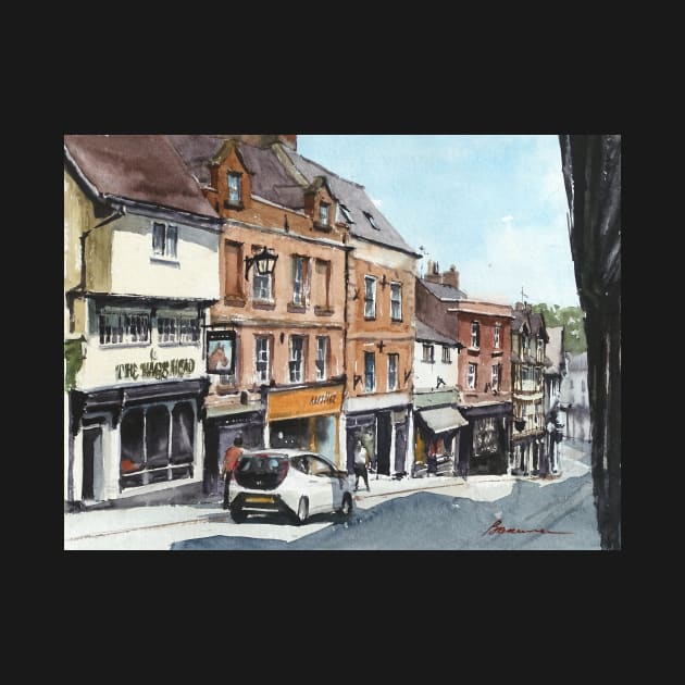 Wyle Cop, Shrewsbury, Shropshire by bakuma