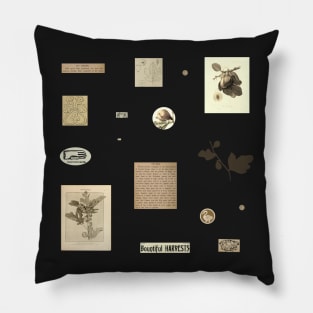 Fig Ephemera Aesthetic Sheet Pillow