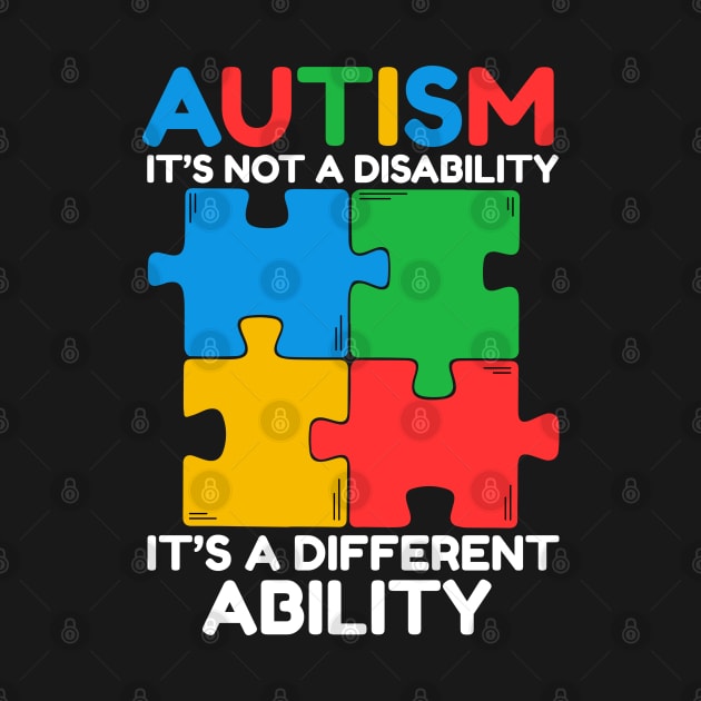 Autism is not a Disability its a different Ability by Krishnansh W.