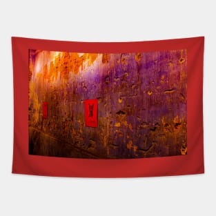 Chinese script hanging on a wall B Tapestry