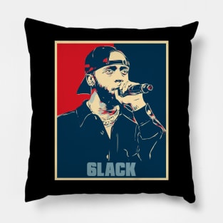 6lack Hip Hop Hope Poster Art Pillow