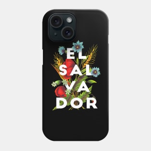 El Salvador Proud Flag, El Salvador gift heritage, Salvadorian girl Boy Friend Salvadoreño Phone Case