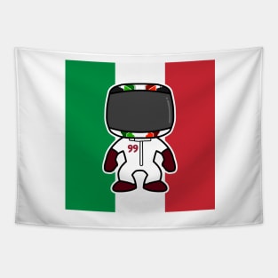 Antonio Giovinazzi Custom Bobblehead - Flag Edition 2021 Season Tapestry