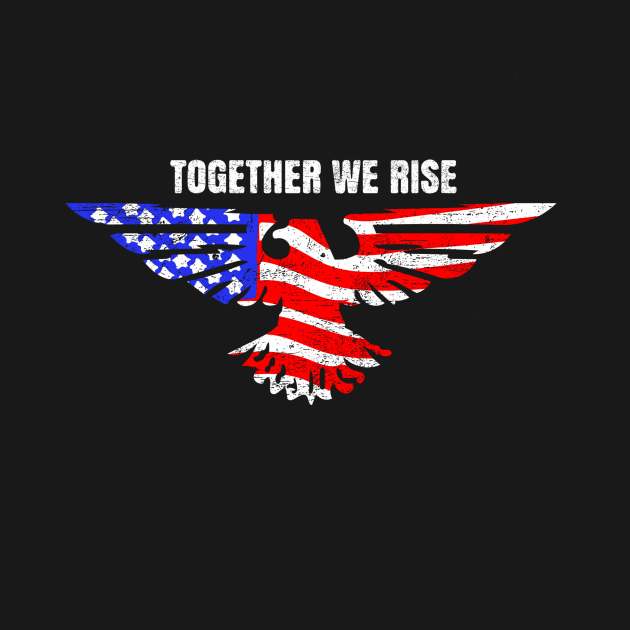 Together We Rise by Red Wolf Rustics And Outfitters