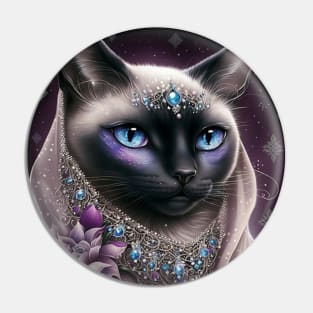 Mesmerizing Siamese cat Pin