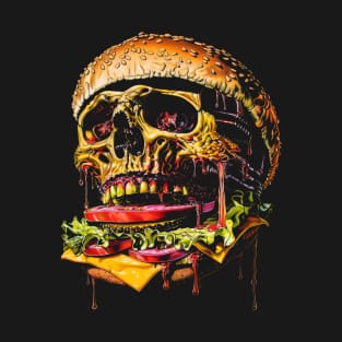 Skull Burger T-Shirt