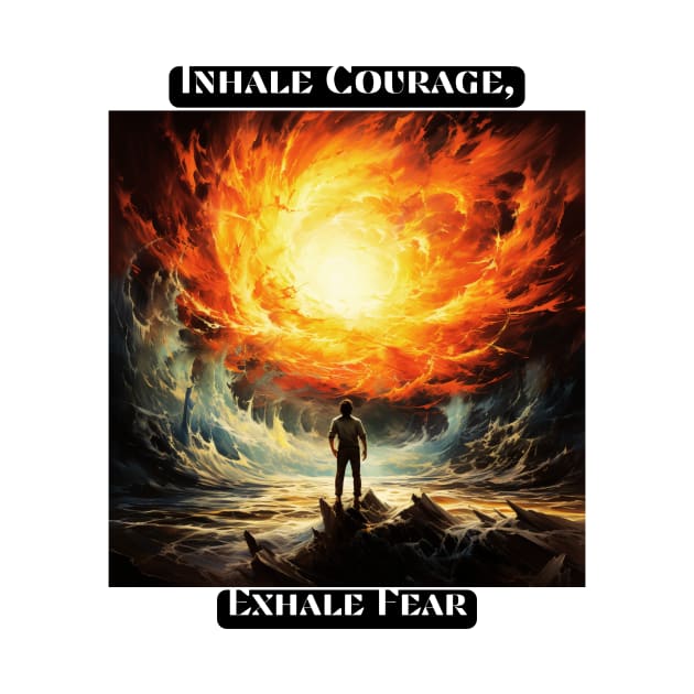 Inhale Courage, Exhale Fear by St01k@