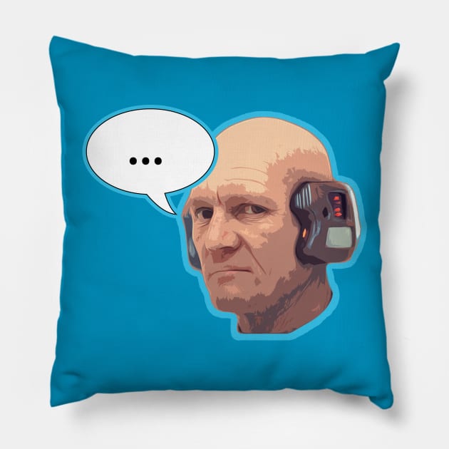 Lobot... Pillow by Spilled Ink