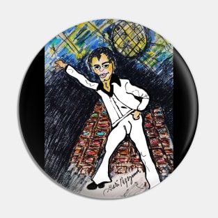 Saturday Night Fever John Travolta as Tony Manero Pin