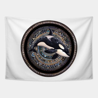 Mandala - Orca Tapestry