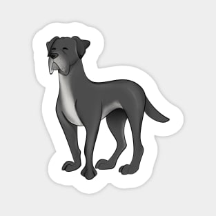 Kawaii Great Dane Magnet