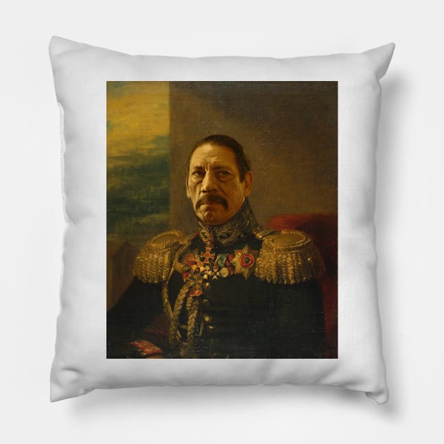 Danny Trejo - replaceface Pillow by replaceface