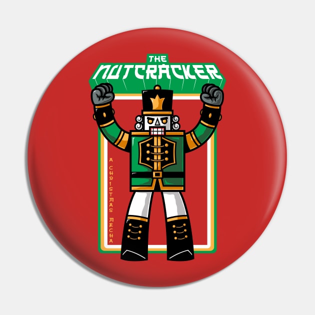 The Nutcracker: A Christmas Mecha Pin by krisren28