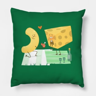 Mac and Cheese in Love Pillow