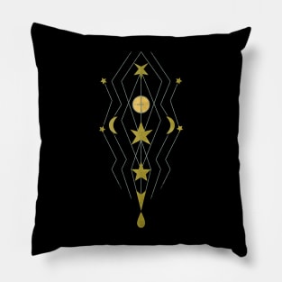 Spider Moon Maze Pillow