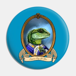 Renaissance Reptile - Empress Xing Yu Yan (A Chinese Water Dragon) Pin