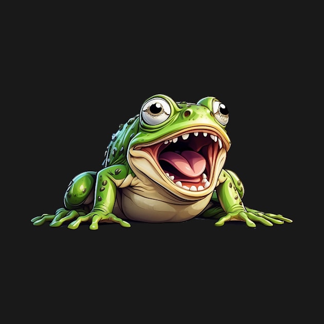 Screaming Froggy by InkInspire