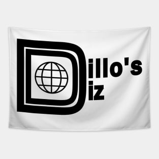 Dillo's Diz Logo Tapestry