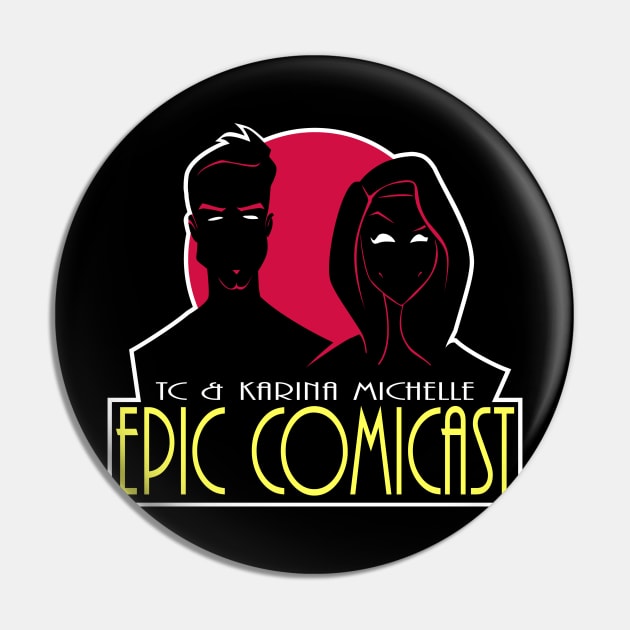 EPIC COMICAST (BTAS LOGO) Pin by ComicBookHQ