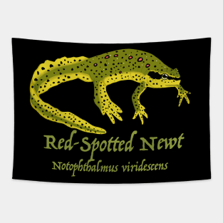 The Eastern, or Red-Spotted Newt Tapestry