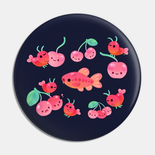 Cherry shrimp and Cherry barb Pin by pikaole