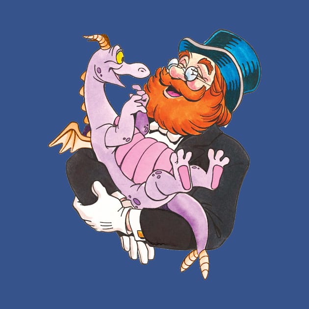 Dreamfinder and Figment by Mouse Magic with John and Joie