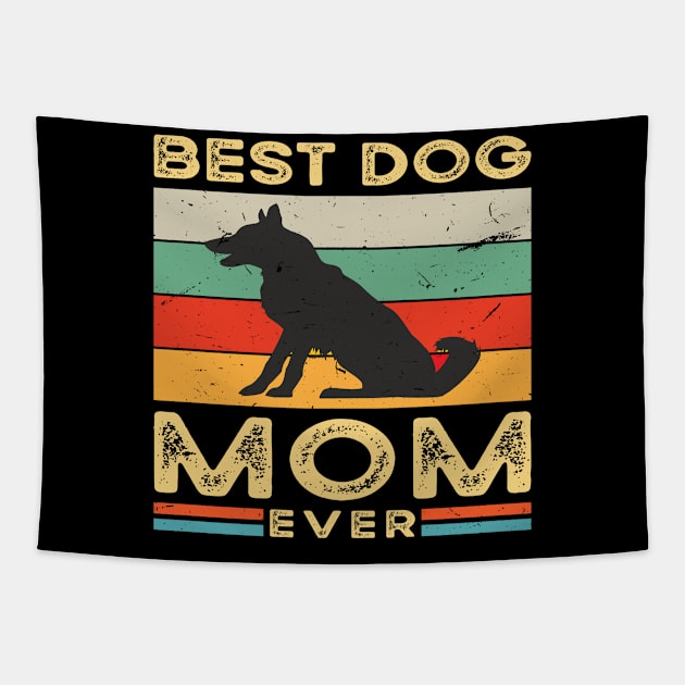 Best dog mom ever Tapestry by bayvimalon