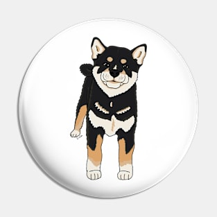 Shiba Inu Puppy Pin