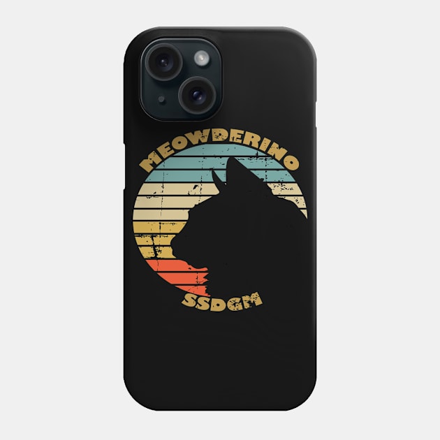 Meowderino Murderino Fun Phone Case by RW