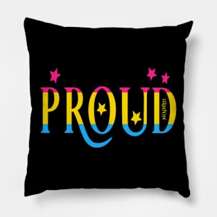 Proud pansexual Pillow