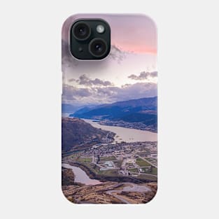 Sunset Vista: A Queenstown View from The Remarkables Phone Case