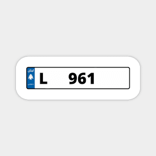 961 lebanon Magnet