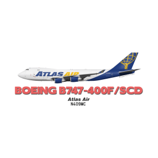 Boeing B747-400F/SCD - Atlas Air T-Shirt