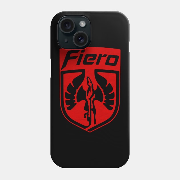 Pontiac Fiero Emblem Phone Case by Turboglyde