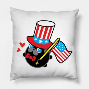 Independence Day - Poopy the Dog Pillow