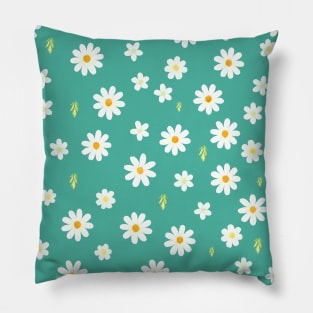 Daisy Flower, Flower Pattern Pillow