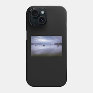 Boats in the mist Phone Case